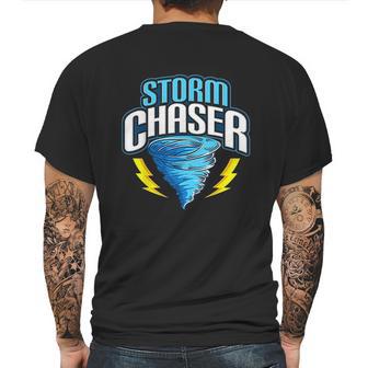 Awesome Storm Chaser Tornado Hurricane & Thunderstorms Mens Back Print T-shirt | Favorety DE