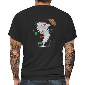 Awesome Tornado Storm Chaser Severe Weather Lover Mens Back Print T-shirt | Favorety UK