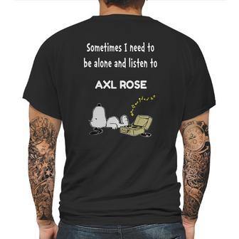 Axl Rose Mens Back Print T-shirt | Favorety DE