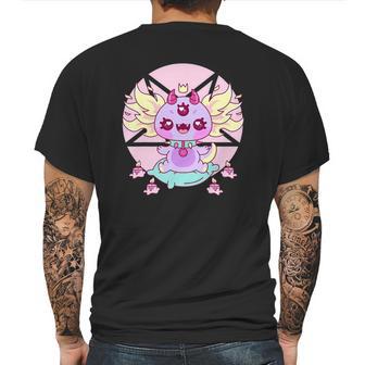 Axolotl Kawaii Pastel Goth Cute Creepy Nu Goth Aesthetic Mens Back Print T-shirt | Favorety UK