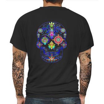 Ayahuasca Dmt Psychedelic Shrooms Psilocybin Lsd Trip Skull Mens Back Print T-shirt | Favorety AU