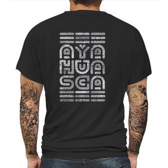 Ayahuasca Shaman Mens Back Print T-shirt | Favorety