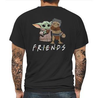 Baby Babu Frik And Baby Yoda Friends Shirt T Shirt Mens Back Print T-shirt | Favorety AU