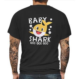 Baby Boy Shark Doo Doo Doo Mens Back Print T-shirt | Favorety UK