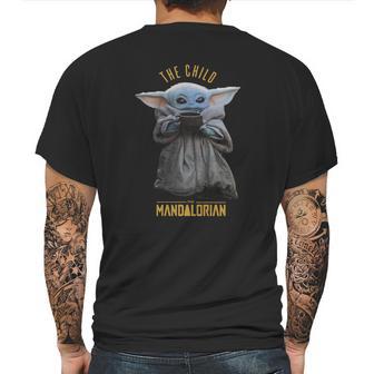 Baby Yoda The Child The Mandalorian Sweater Mens Back Print T-shirt | Favorety CA