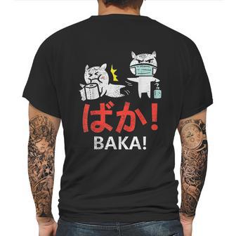 Baka Slap Toilet Paper Anime Manga Fun Quarantine Otaku Gift Mens Back Print T-shirt | Favorety UK