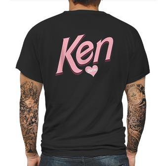 Barbie Valentines Ken Love Mens Back Print T-shirt | Favorety