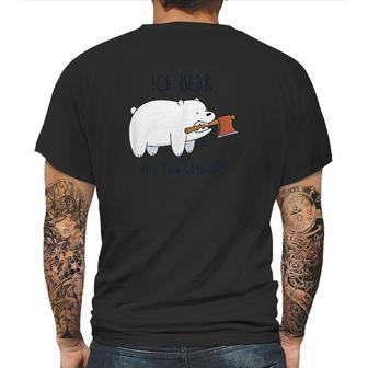 We Bare Bears Take Care Of It Mens Back Print T-shirt | Favorety UK