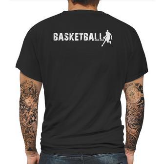 Basketball Funny Sport Logo Mens Back Print T-shirt | Favorety CA