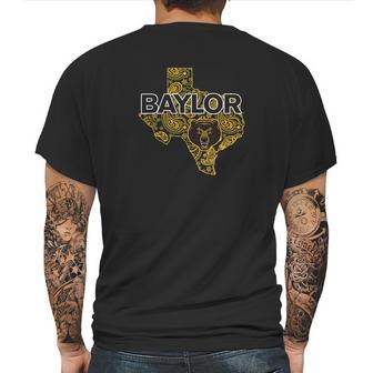 Baylor Bears Paisley State Apparel Mens Back Print T-shirt | Favorety DE