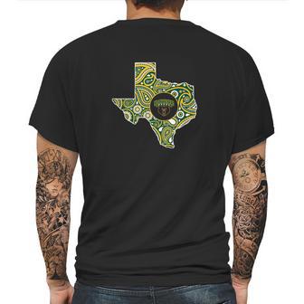 Baylor Bears Paisley State Ver 2 Apparel Mens Back Print T-shirt | Favorety