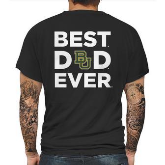 Baylor Bears_Best Dad Ever Mens Back Print T-shirt | Favorety DE