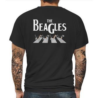 The Beagles Dogs Lover Mens Back Print T-shirt | Favorety