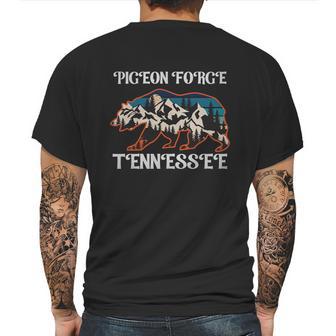 Bear Pigeon Forge Tennessee Souvenirs Great Smoky Mountains Gift Mens Back Print T-shirt | Favorety