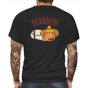 Bearrito Bear Burrito Mens Back Print T-shirt | Favorety DE