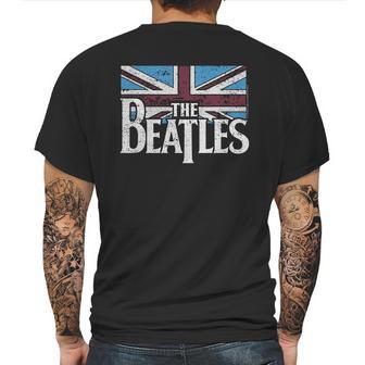 The Beatles British Flag Mens Back Print T-shirt | Favorety CA