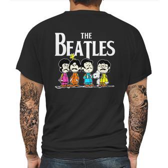 The Beatles And Snoopy Mens Back Print T-shirt | Favorety AU