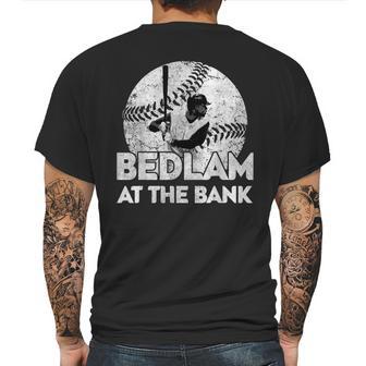 Bedlam At The Bank Philadelphia Baseball Mens Back Print T-shirt | Favorety DE