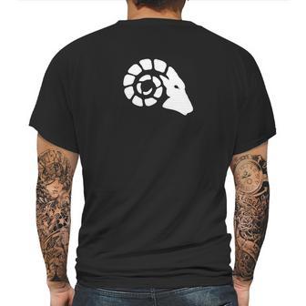 Bellwether Bighorn Sheep White Logo Mens Back Print T-shirt | Favorety CA