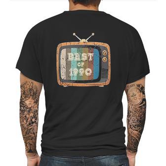 Best Of 1990 Vintage Television Mens Back Print T-shirt | Favorety UK