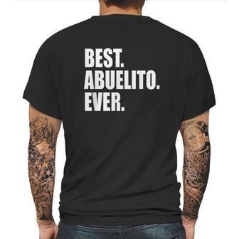 Best Abuelito Ever Spanish Grandpa Fathers Day Mens Back Print T-shirt | Favorety DE