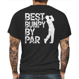 Best Bumpy By Par Golf Gift Mens Back Print T-shirt | Favorety CA