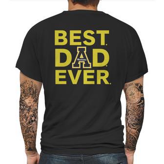 Best Dad Appalachian State Mountaineers Ever Mens Back Print T-shirt | Favorety CA