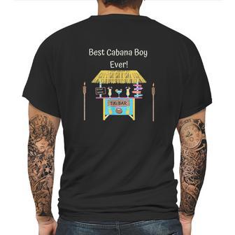 Best Ever Cabana Boy Mens Back Print T-shirt | Favorety DE