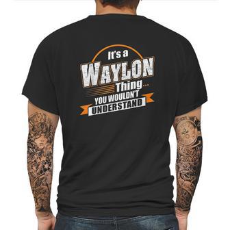 Best Gift For Waylon Mens Back Print T-shirt | Favorety DE