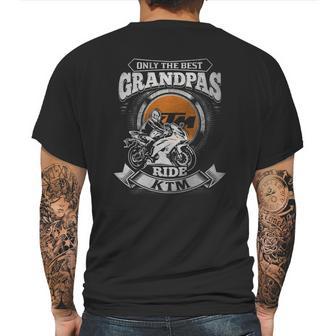 Best Grandpas Ktm Mens Back Print T-shirt | Favorety DE