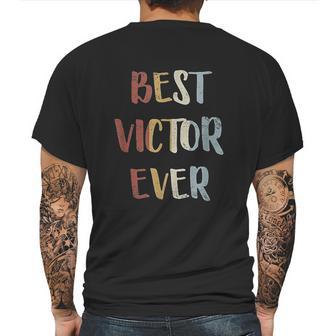 Best Victor Ever Retro Vintage Mens Back Print T-shirt | Favorety DE