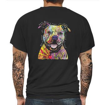 Beware Of Pit Bulls They Will Steal Your Heart Mens Back Print T-shirt | Favorety UK