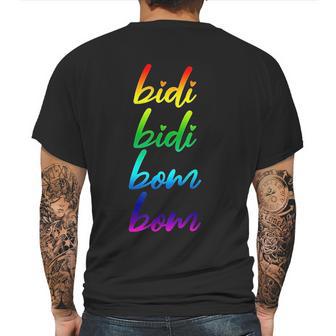 Bidi Bidi Bom Bom Mens Back Print T-shirt | Favorety DE