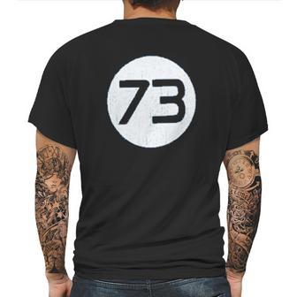 The Big Bang Theory Sheldon 73 Light Mens Back Print T-shirt | Favorety