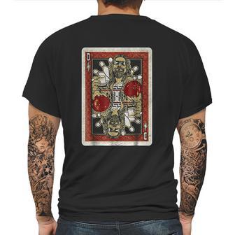 The Big Lebowski The Dude Abides Playing Card Mens Back Print T-shirt | Favorety UK