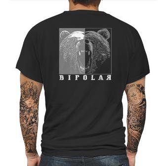 Bipolar Cute Mental Disorder Polar Bear Tee Gift Mens Back Print T-shirt | Favorety DE