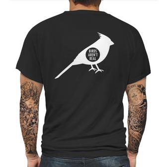 Birds Aren Real Slogan Mens Back Print T-shirt | Favorety CA