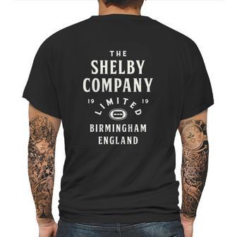 Birmingham England 1920S Tv Series Mens Back Print T-shirt | Favorety