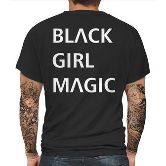 Black Girl Magic Logo Mens Back Print T-shirt | Favorety UK