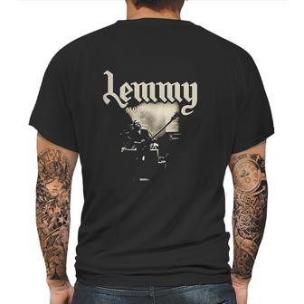 Black Lemmy Lived To Win Mens Back Print T-shirt | Favorety DE