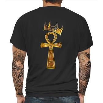 Black Lives Matter Ankh Symbol Mens Back Print T-shirt | Favorety DE