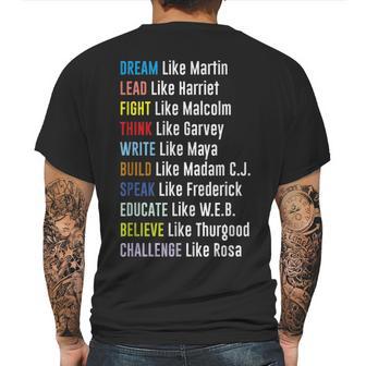 Black Lives Matter Political Panthers History Mens Back Print T-shirt | Favorety AU