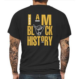 I Am Black History Alpha Phi Alpha Fraternity Mens Back Print T-shirt | Favorety AU