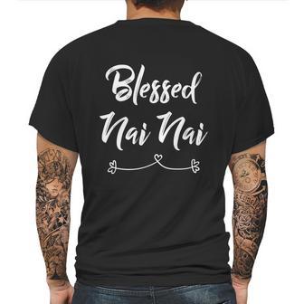 Blessed Nai Nai Gift Great Gift Mens Back Print T-shirt | Favorety DE