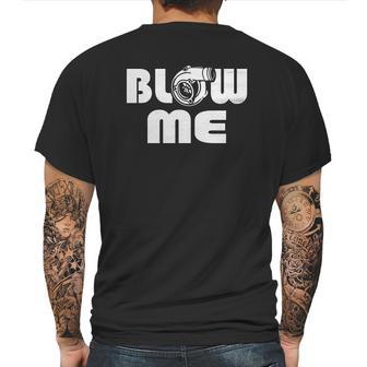 Blow Me Jdm Racing Turbo Racing Mens Back Print T-shirt | Favorety