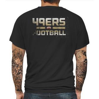 Bluejack Clothing 49Ers Football Mens Back Print T-shirt | Favorety