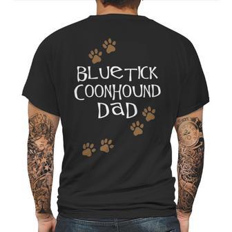 Bluetick Coonhound Dad Mens Back Print T-shirt | Favorety DE