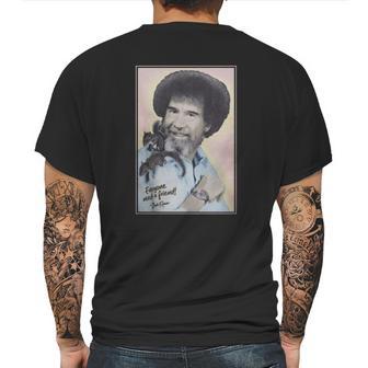 Bob Ross Squirrel Tee Mens Back Print T-shirt | Favorety DE