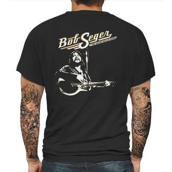 Bob Seger And The Silver Bullet Band Mens Back Print T-shirt | Favorety