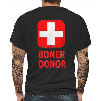 Boner Donor Funny Mens Back Print T-shirt | Favorety AU